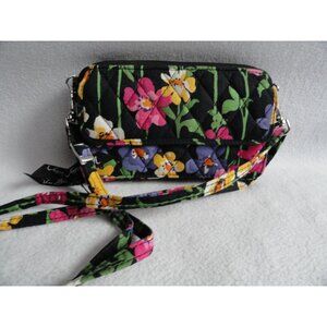 Vera Bradley Wildflower Garden Mini Crossbody Bag/Wallet